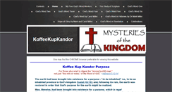 Desktop Screenshot of koffeekupkandor.com